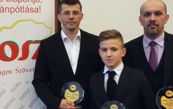 Kaposvári díjazottak az VI. SIOSZ Gálán