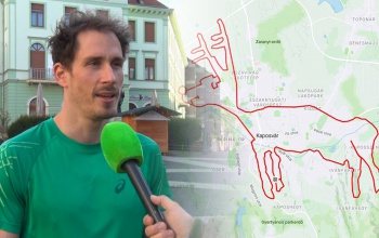 Futással alkot a sportos Picasso - Ureczky Bálint különös hobbija