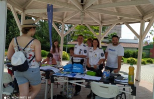Bűnmegelőzi Roadshow-kat tartottak a somogy megyei rendőrök a Balatonon