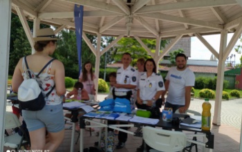 Bűnmegelőzi Roadshow-kat tartottak a somogy megyei rendőrök a Balatonon