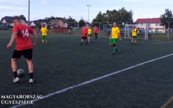 Igazságügyi Focikupát rendeztek Nagybajomban