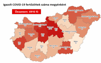 39 fővel emelkedett a beazonosított fertőzöttek száma hazánkban