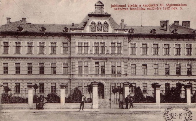 130 éve tették le a gimnázium alapkövét