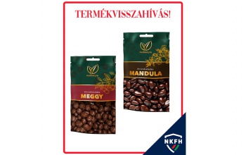 Étcsokis meggy- és étcsokis manduladrazsét hívtak vissza rovarszennyezettség miatt