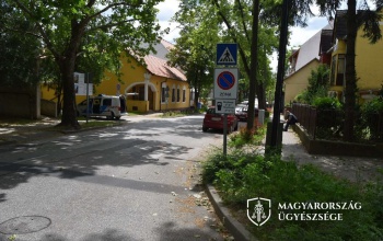 Csak a járművekre figyelt, ezért nem vette észre a gyalogost