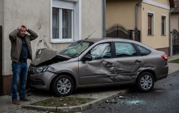 Durva baleset lett volna, ha éppen arra jár valaki