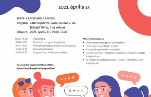 Lányok Napja a MATE Kaposvári Campus-án is