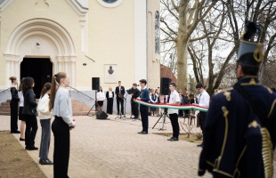 A '48-as forradalom hőseire emlékeztek a Hősök templománál