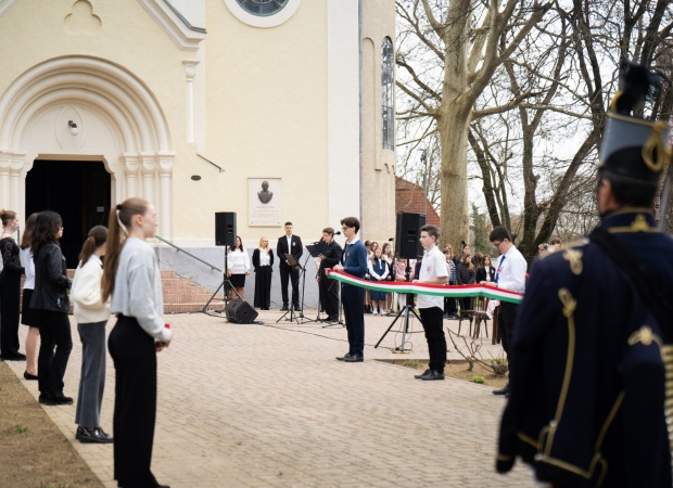 A '48-as forradalom hőseire emlékeztek a Hősök templománál