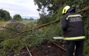 Extrém sok riasztást kaptak a hétvégén a somogyi tűzoltók