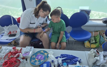 Ismét hajóra szálltak a rendőrök a biztonság jegyében
