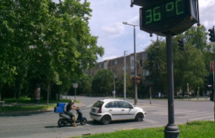 Szerdától harmadfokú hőségriasztás lép érvénybe