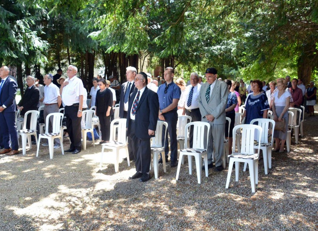 A holokauszt áldozataira emlékeztek