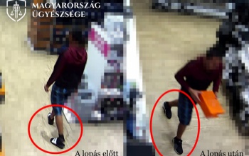 Cipőre váltotta papucsát a bolti tolvaj