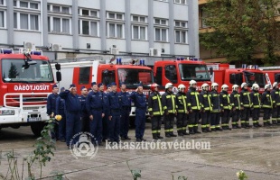 9/11 - Tűzoltókra emlékeztek a megyében