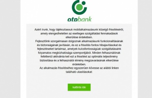 Ne dőljön be, ha ilyen, az OTP nevében küldött levelet kap!