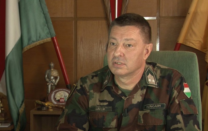 Gavlik Péter ezredes 65 éves