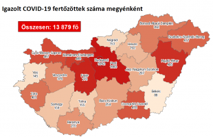 726 fővel emelkedett a beazonosított fertőzöttek száma
