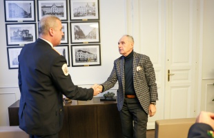 Új tűzoltóparancsnok Kaposváron: Vinkler Péter százados vette át a vezetést