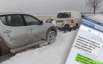 Üljön át másik autóba - három éve volt A Nagy Márciusi Havazás