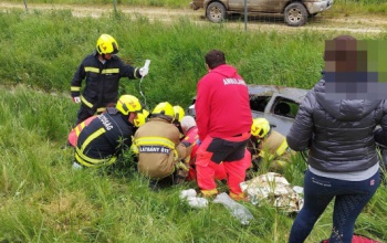 Súlyos baleset a 67-esen