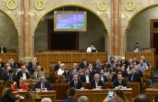 A fideszes parlamenti többség békét akar, Gyurcsányék viszont nem szavazták meg a határozatot