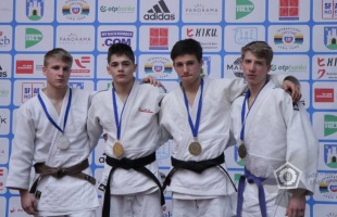 Jól szerepeltek Zágrábban a kaposvári judosok