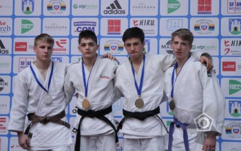 Jól szerepeltek Zágrábban a kaposvári judosok
