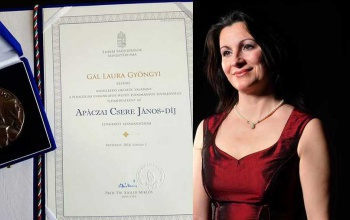 Komoly elismerést kapott Gál Laura