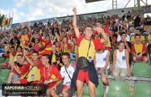 Futballistapalánták lepték el Kaposvárt