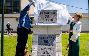 75 éves a Kaposplast - egykori és jelenlegi dolgozók ünnepeltek