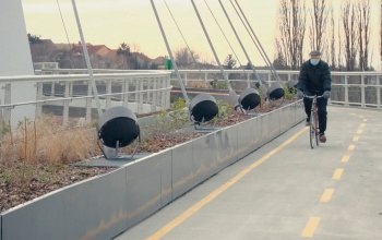 Kaposvár új szimbóluma: a függesztett híd