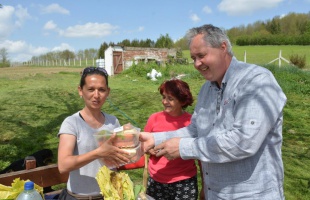 Zöldségeket kaptak a rászorulók