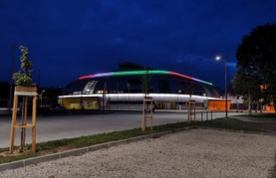 Nemzeti színekben a Kaposvár Aréna