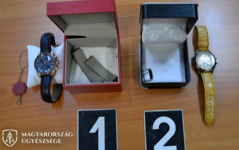 Hamisított luxusórákkal verte át vevőjét egy keszthelyi férfi