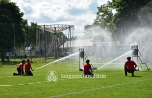 Nagybajomban versenyeztek az önkéntes tűzoltók
