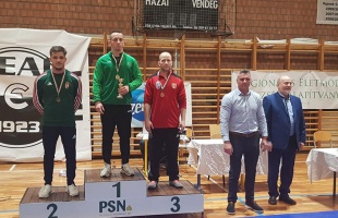 Kajtán Olivér ezüstérmet nyert a válogatón