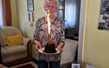 85. születésnapján köszöntötték a Sörház Utcai Óvoda egykori vezetőjét