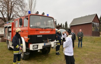 Labdarúgó tornával ünnepelték meg az új gépjárműfecskendőt