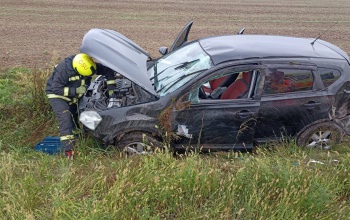 Öten sérültek meg egy balesetben Iharosberénynél
