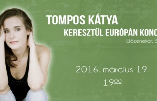 Tompos Kátya ad koncertet a Csikyben!