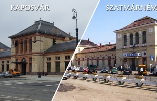 Ha azt gondolja, hogy a kaposvári vasútállomás egyedi, nagyon téved!