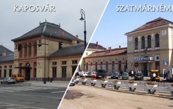 Ha azt gondolja, hogy a kaposvári vasútállomás egyedi, nagyon téved!