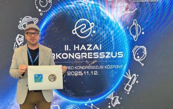 Kaposvári festő alkotását küldték ki az űrbe