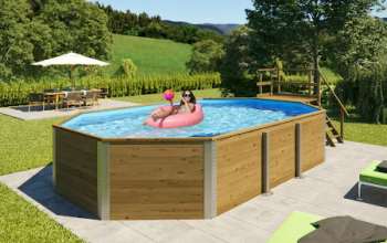 Legyen saját strandja, építsen gerendavázas kerti medencét!