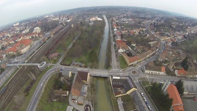 Lélegzetelállító légifelvételek a rakoncátlan Kaposról