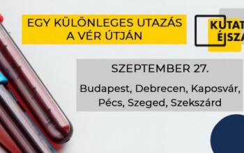 A Kaposvári Területi Vérellátó is csatlakozott a Kutatók Éjszakájához