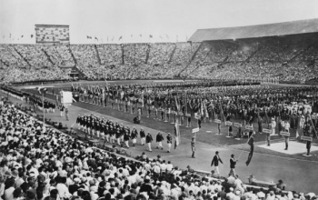 London 1948: Jegyrendszer, vaságyak, háborús romok