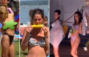 Fecskenaci helyett toplesz a balatonlellei strandon (18+)