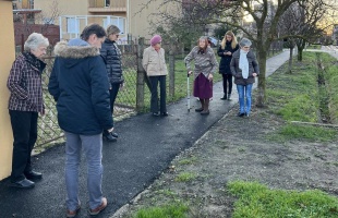 Elkészült az új járda a Sopron utcában